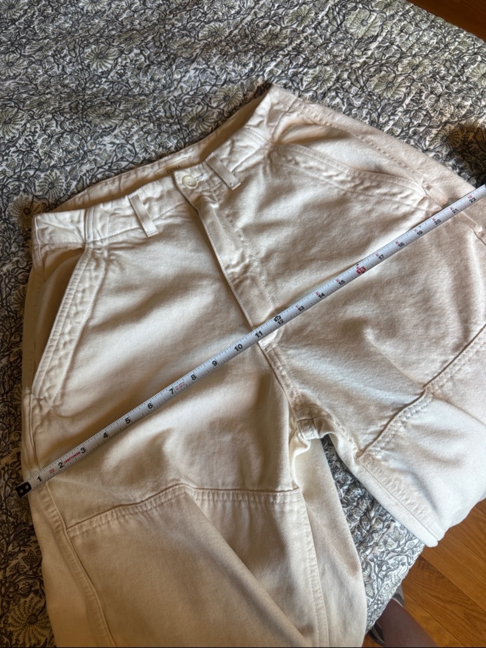 Ozma Jardin Pant in Ecru - Picture 8 of 9